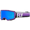 Очки для мотокросса FLY RACING ZONE (2022) YOUTH (детские) (фиол/черн)